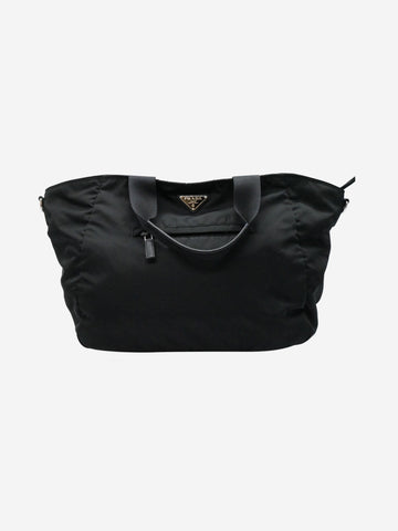 Black re-nylon tote bag Shoulder bags Prada 