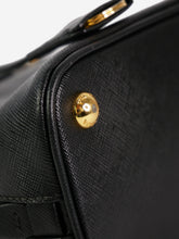 Load image into Gallery viewer, Black Lux Promenade 2013 saffiano bag Top Handle Bags Prada 
