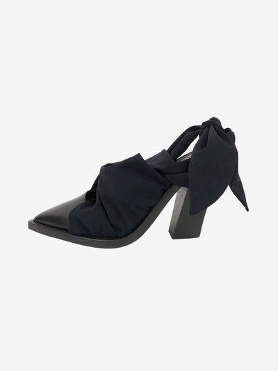 Black leather heels - size EU 37 Heels Burberry 