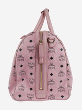 Load image into Gallery viewer, Pink Ottomar Weekender bag Luggage &amp; Travel Bags MCM 

