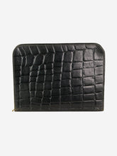 Load image into Gallery viewer, Black croc skin organiser set Wallets, Purses &amp; Small Leather Goods Mulberry 

