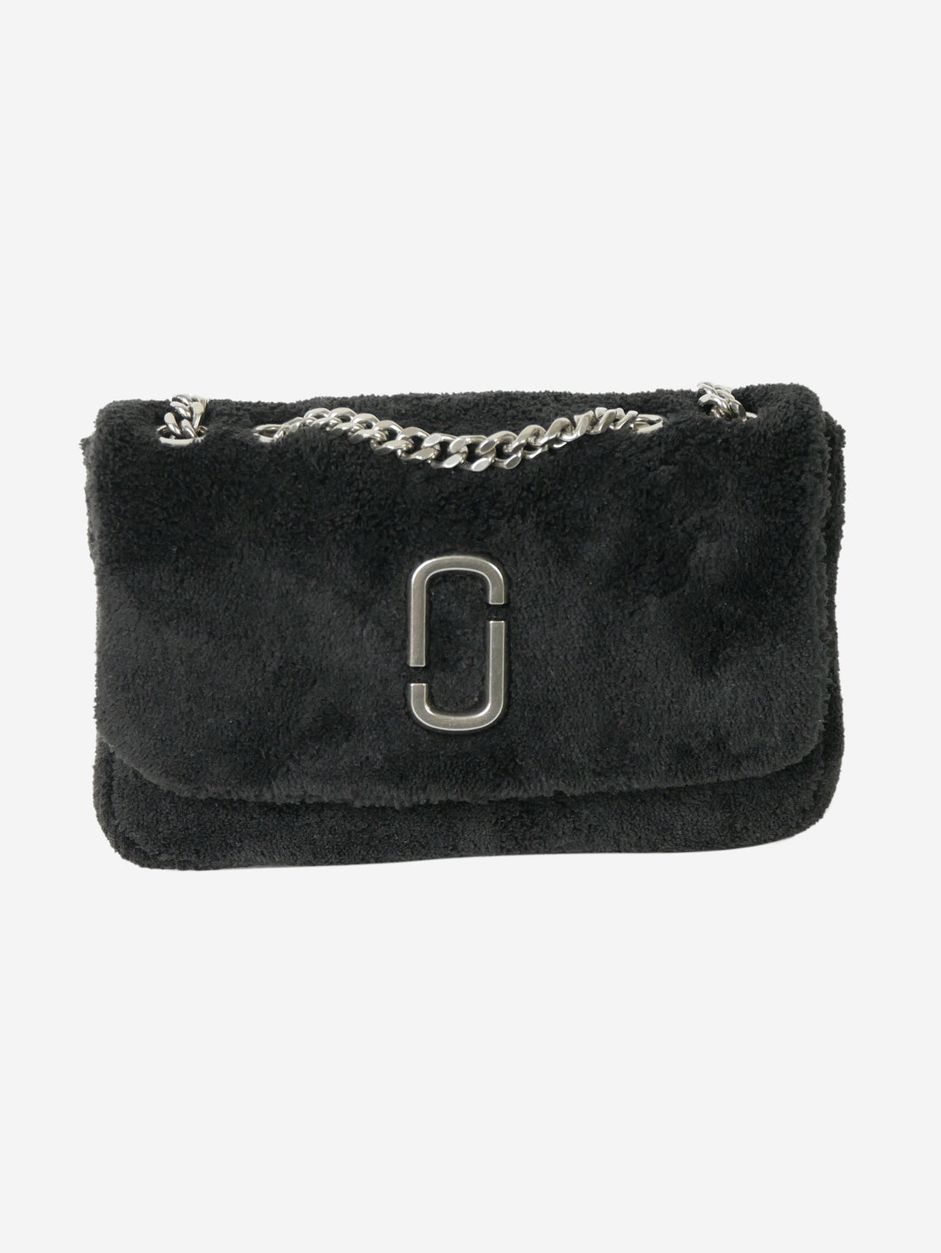 Black cross-body bag with silver-toned chain Cross-body bags Marc Jacobs 
