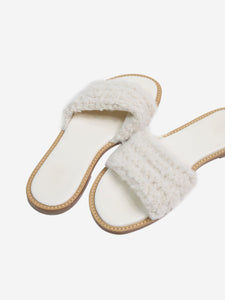 Gabriela Hearst Cream flat sandals - size EU 40