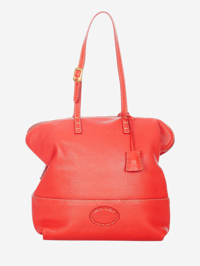 Coral orange Selleria 2Bag tote bag Tote Bags Fendi 